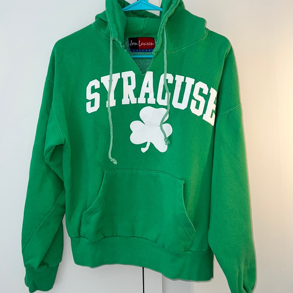 Syracuse Green Clover Hoodie